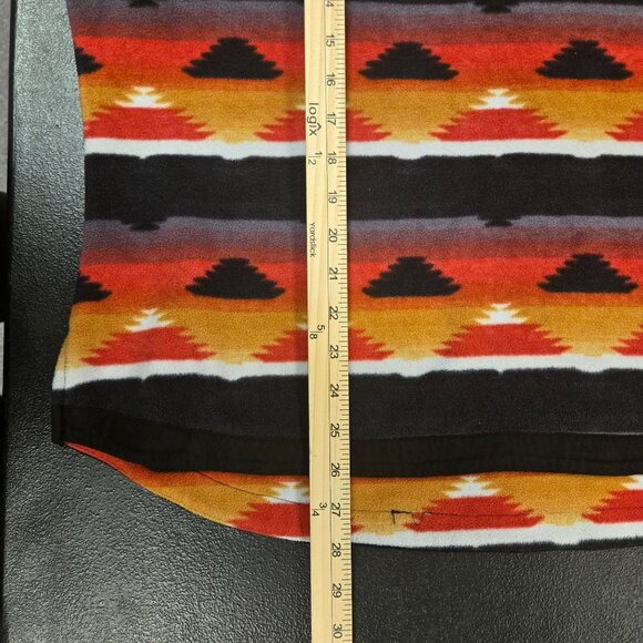 Outback Trading Co Womens XL Celia Henley Half-Zip Fleece Pullover Southwest Pat - Picture 9 of 9